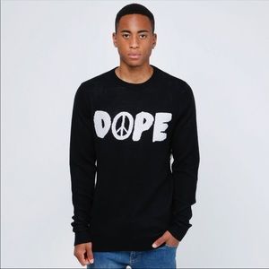 DOPE Sweater in Black — Medium